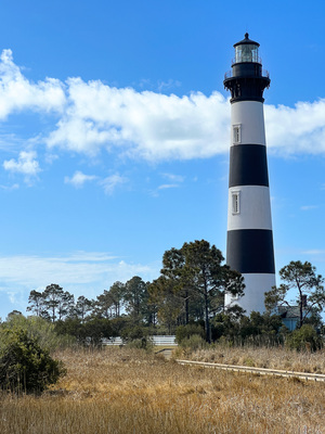 A Visit to the Majestic Bodie Island Lighthouse in North Carolina